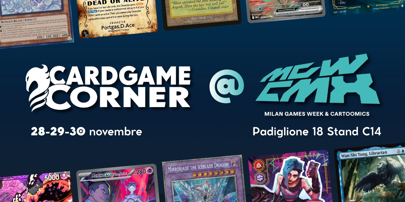 Milan games week mgwcmx cardgamecorner cdc
