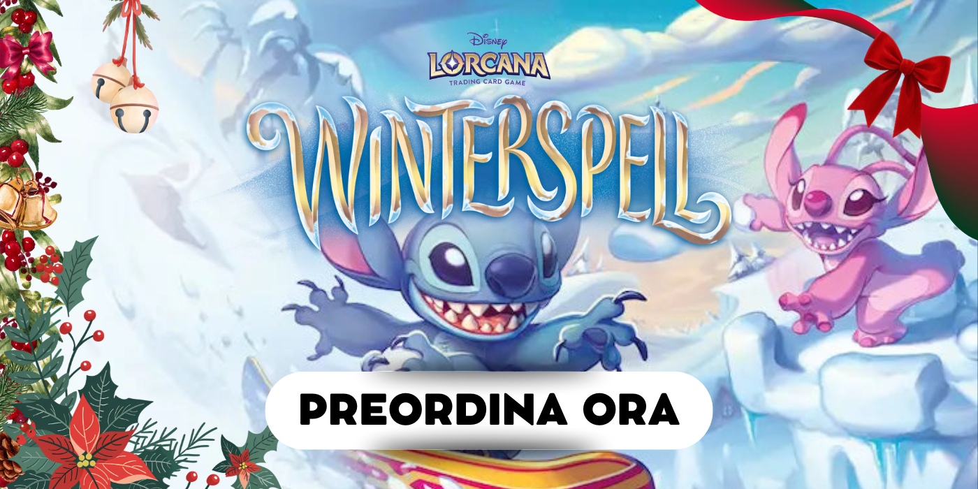 lorcana preorder preordine winter spell incanto inverno