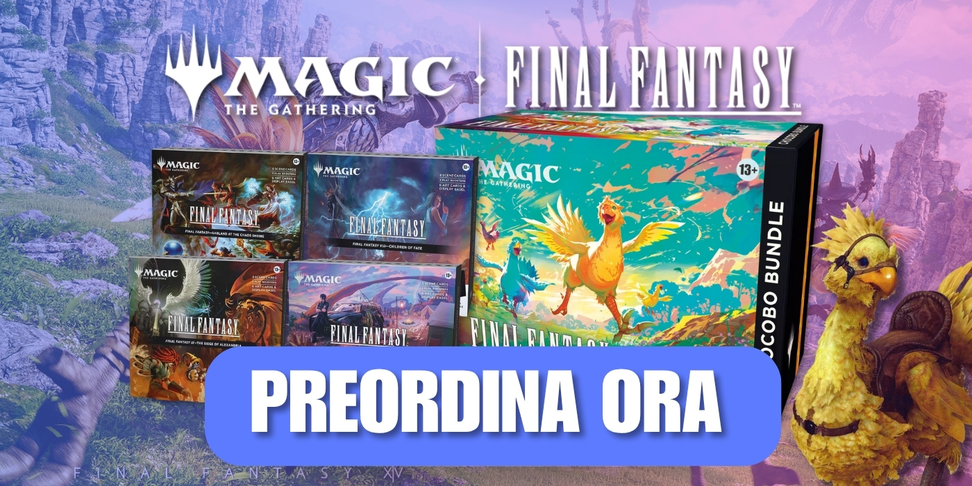 magic final fantasy ff mtg tcg chocobo bundle collector holiday