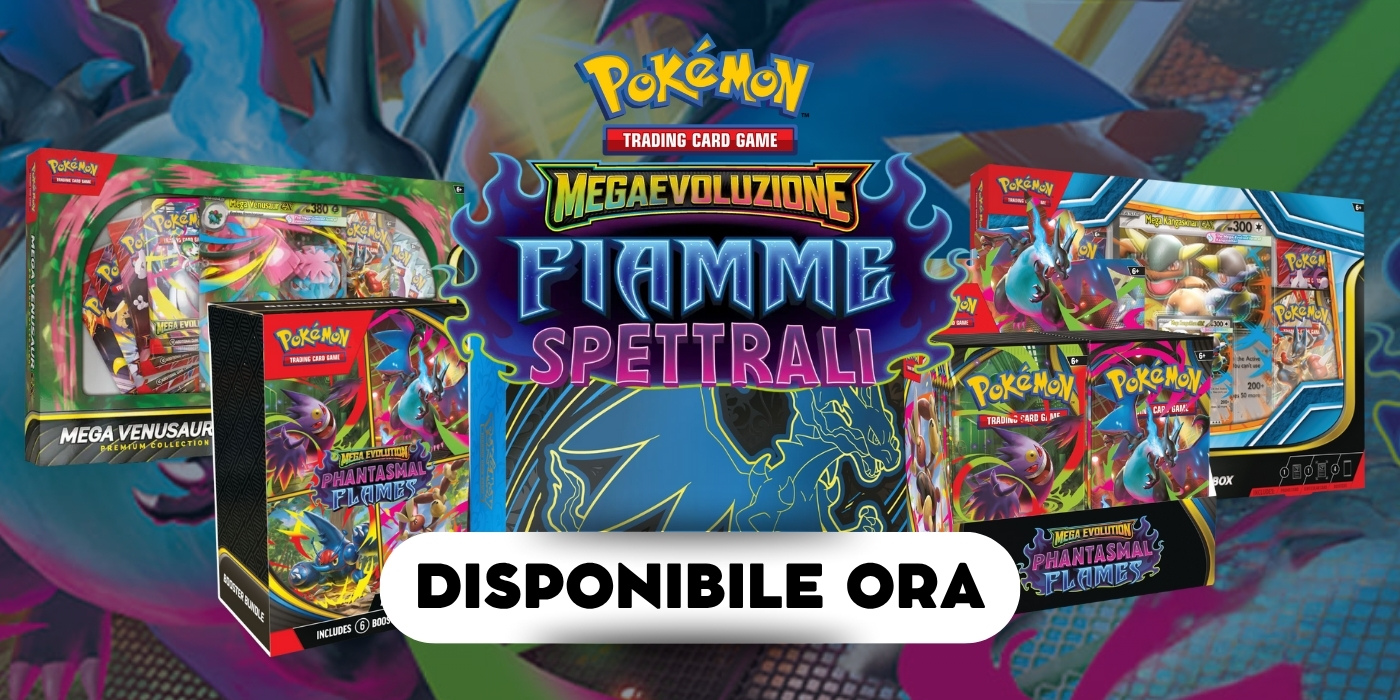 Pokémon Pokemon Fiamme Spettrali Phantasmal Flames carte rare cards etb collector bundle