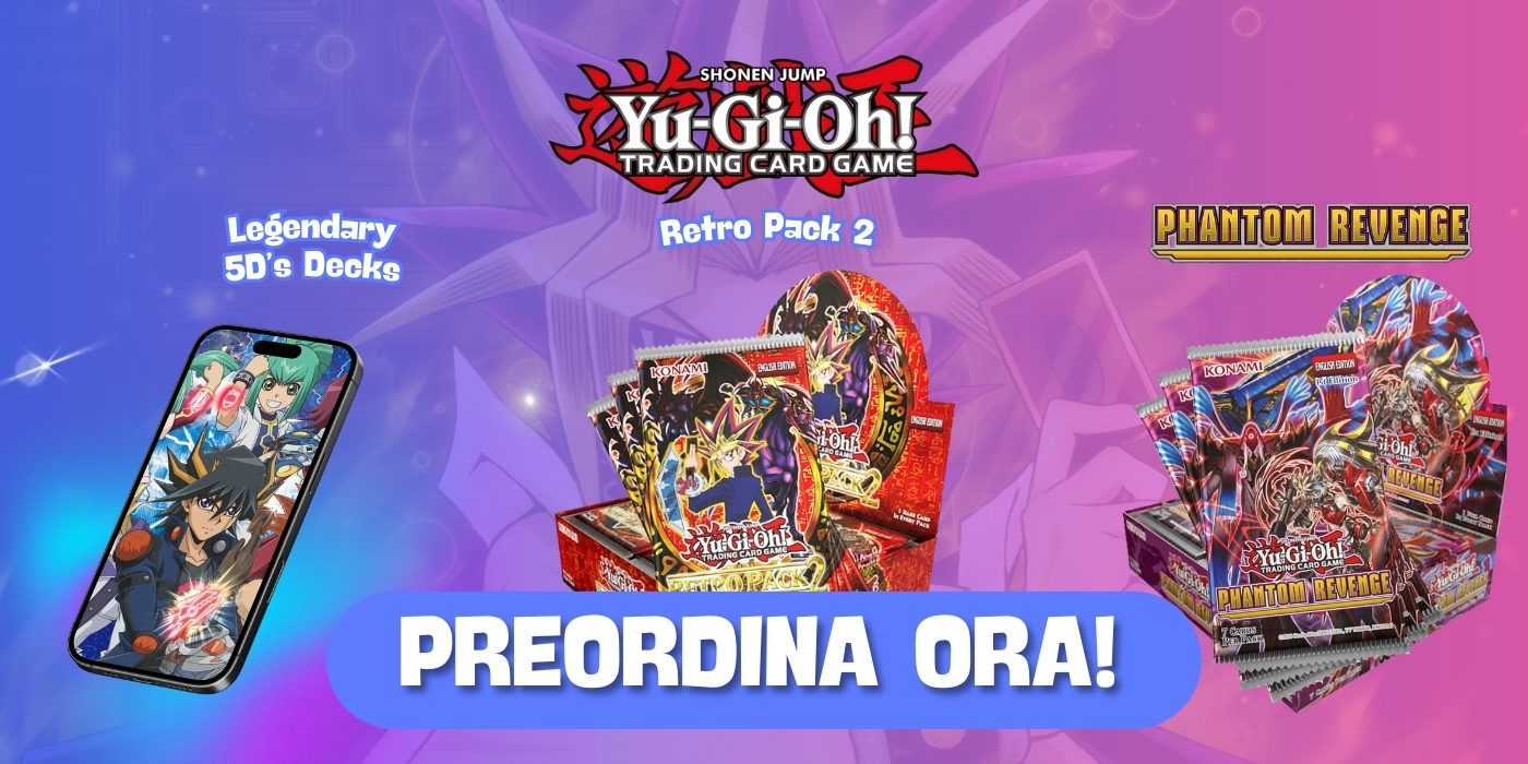 yugi yu gi oh yugioh carte collezionabili preorder preordini preordine prevendita