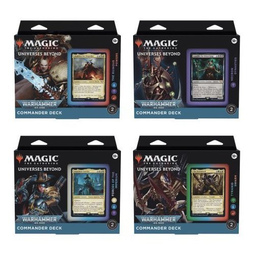 mazzi-commander: Set Completo - Mazzi Commander Warhammer 40.000