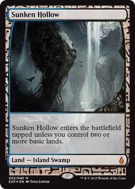 Masterpiece Series: Zendikar Expeditions: Sunken Hollow - Sunken Hollow