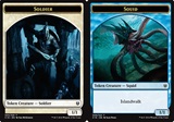 Token Creatura Soldato / Token Creatura Calamaro