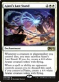 Ultima Resistenza di Ajani (Pre-Release Promo)