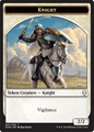Knight Token (White 2/2 Vigilance)