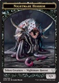 Nightmare Horror Token (Black */*)