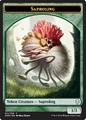 Saproling Token (Green 1/1)