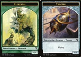 Token Creatura Elementale // Token Creatura Tottero