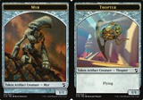 Token Creatura Myr // Token Creatura Tottero