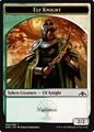 Token Creatura Cavaliere Elfo