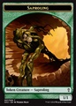 Token Creatura Saprolingio / Token Creatura Wurm