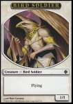 Token Creatura Soldato Uccello
