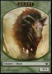Token Bestia (Verde 3/3)