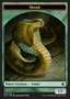 Snake Token (Green 1/1)