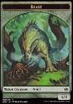 Token Bestia (Verde 4/4)