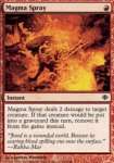 Spruzzo di Magma