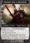 Korlash, Erede di Blackblade