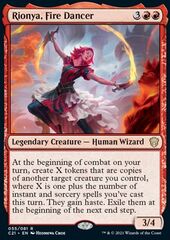 Rionya, Danzatrice del Fuoco