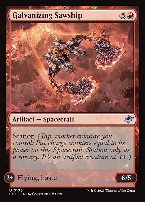 Cosmonave Dentellata Galvanizzante