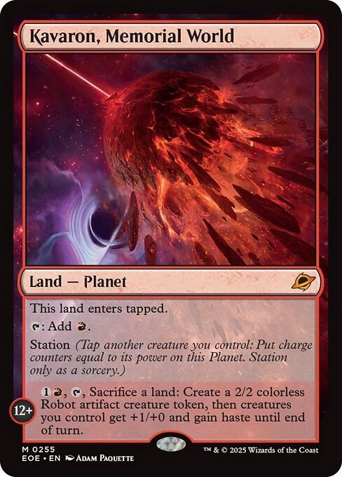 Kavaron, Mondo della Memoria