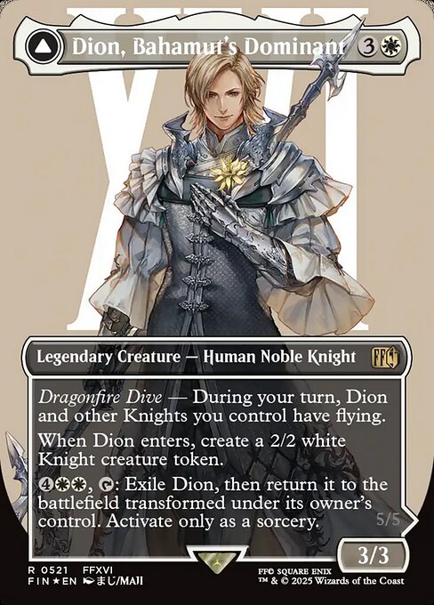 Dion, Bahamut's Dominant // Bahamut, Warden of Lig