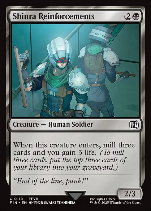 Rinforzi della Shinra