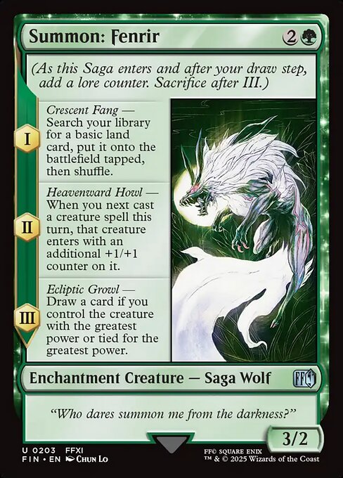 Invocazione: Fenrir