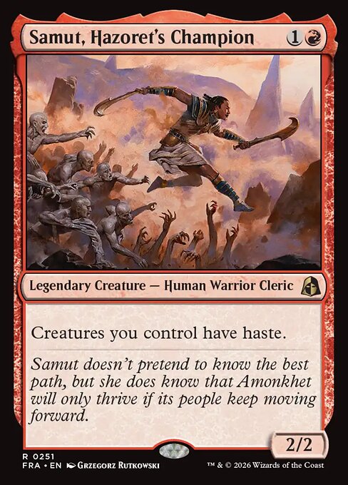 Samut, Hazoret's Champion