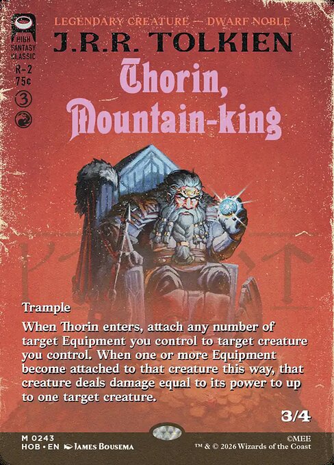 Thorin, Re della Montagna