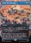 Raise the Palisade