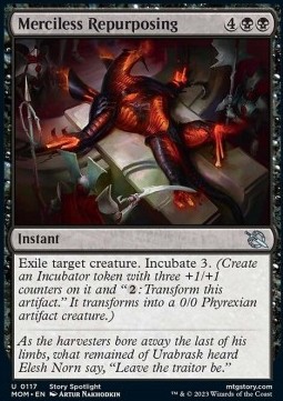 Magic The Gathering: March of the Machine Ricondizionamento Spietato  Merciless Repurposing