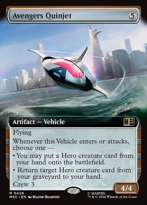 Quinjet degli Avengers