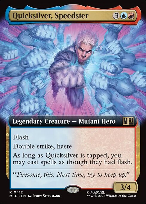 Quicksilver, Bolide