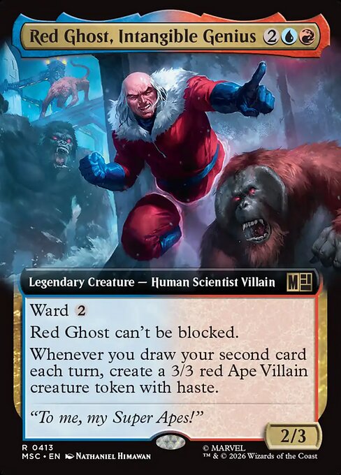 Fantasma Rosso, Genio Intangibile