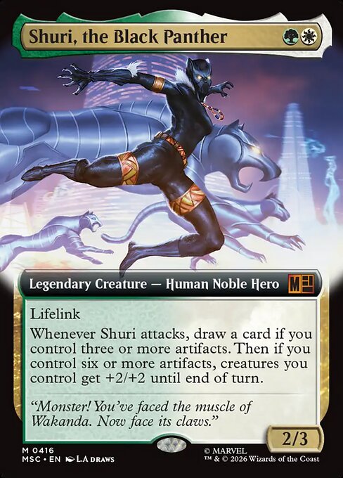 Shuri, la Pantera Nera