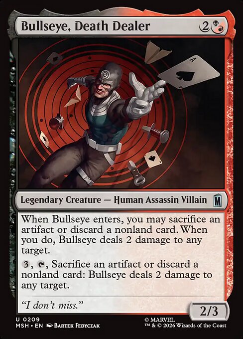 Bullseye, Dispensatore di Morte