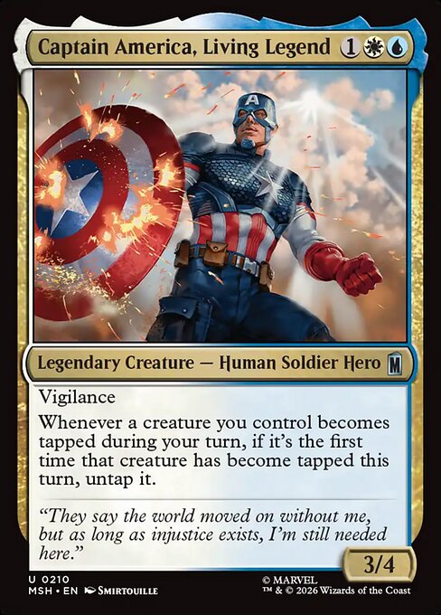 Capitan America, Leggenda Vivente