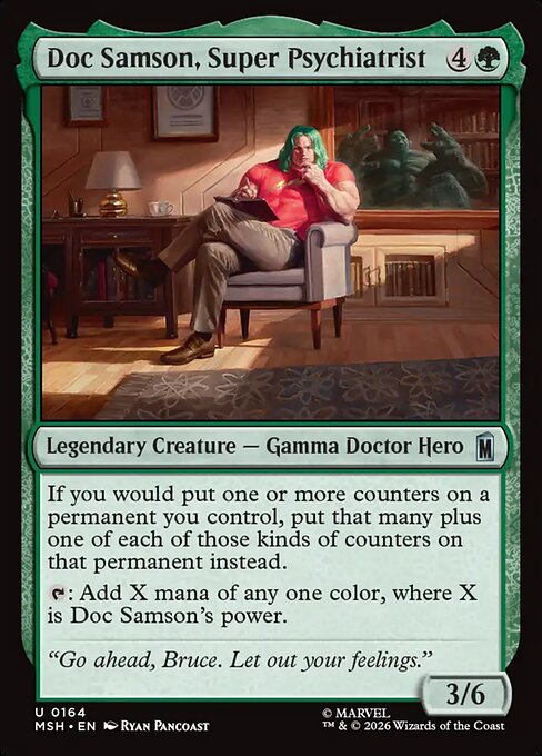 Doc Samson, Super Psichiatra