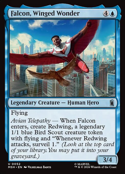 Falcon, Meraviglia Alata