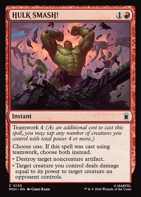 HULK, SPACCA!