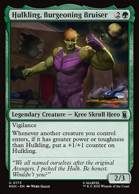 Hulkling, Picchiatore Promettente
