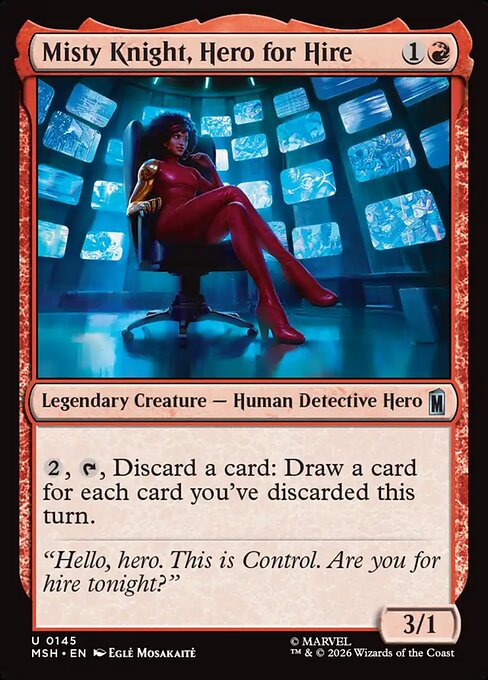 Misty Knight, Eroina in Affitto