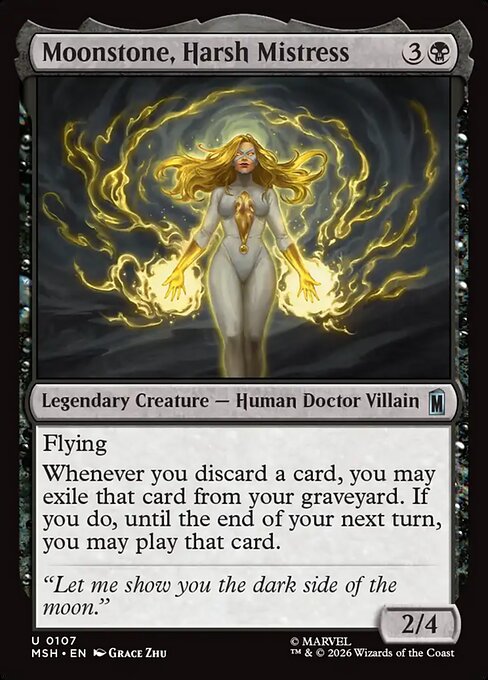 Moonstone, Padrona Severa