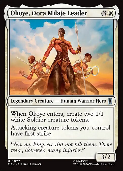 Okoye, Leader delle Dora Milaje