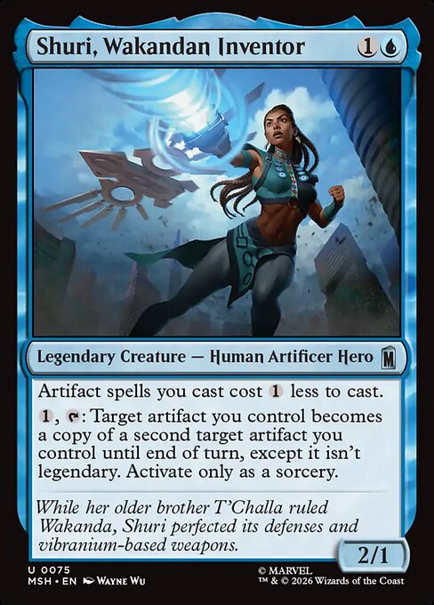 Shuri, Inventrice Wakandiana