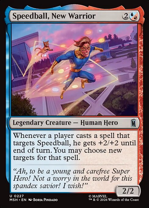 Speedball, Nuovo Guerriero