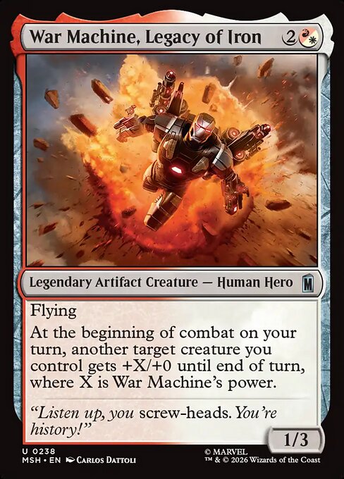 War Machine, Eredità di Ferro