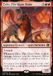 Zalto, Duca dei Giganti del Fuoco