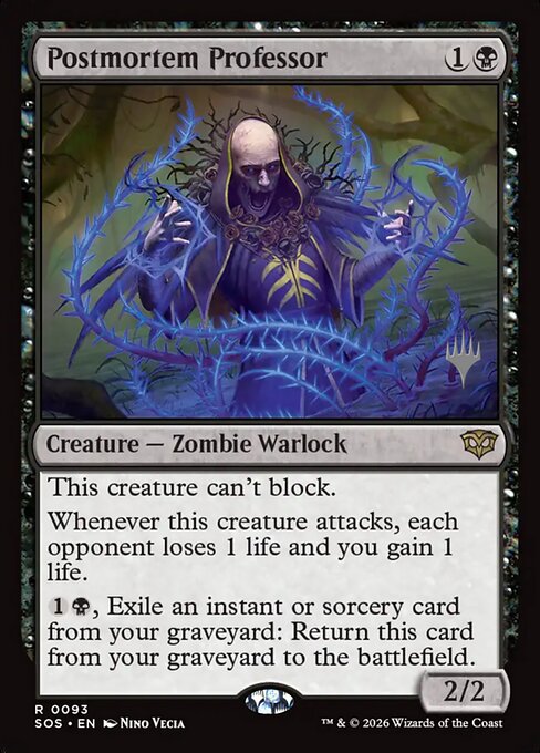 Professore Post Mortem